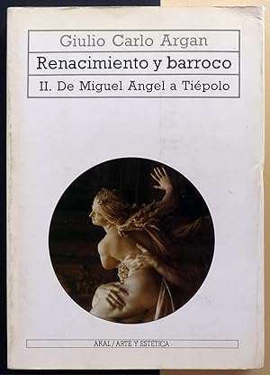 Renacimiento y Barroco. (2 Volúmenes).