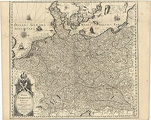 Old Map of Portugal 1592 Mapa de Portugal Portuguese map - VINTAGE MAPS AND  PRINTS