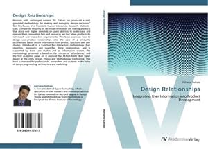 Seller image for Design Relationships : Integrating User Information into Product Development for sale by AHA-BUCH GmbH