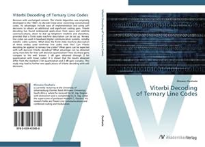 Imagen del vendedor de Viterbi Decoding of Ternary Line Codes a la venta por AHA-BUCH GmbH