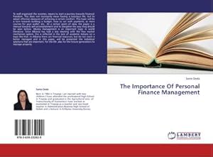Seller image for The Importance Of Personal Finance Management for sale by AHA-BUCH GmbH