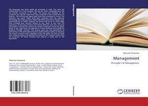 Seller image for Management : Principles of Management for sale by AHA-BUCH GmbH