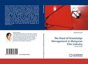 Immagine del venditore per The Need of Knowledge Management in Malaysian Film Industry : A Case Study venduto da AHA-BUCH GmbH