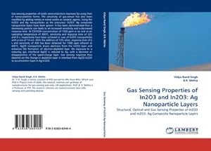 Imagen del vendedor de Gas Sensing Properties of In2O3 and In2O3: Ag Nanoparticle Layers : Structural, Optical and Gas Sensing Properties of In2O3 and In2O3: Ag Composite Nanoparticle Layers a la venta por AHA-BUCH GmbH