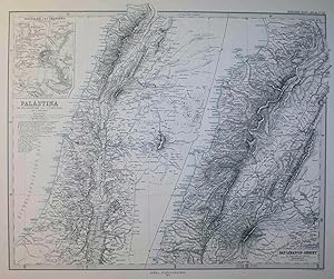 Bild des Verkufers fr Palstina. Das Libanon-Gebiet. zum Verkauf von Antiquariat Gallus / Dr. P. Adelsberger