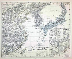 China (östl. Theil), Korea und Japan.
