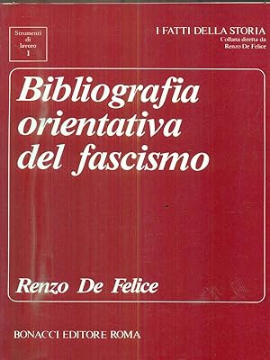 Bild des Verkufers fr Bibliografia orientativa del fascismo zum Verkauf von Librodifaccia