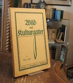 Bild des Verkufers fr Wild- und Kulturgatter : Seine Anlage im allgemeinen, sowie Darstellung der gebruchlichsten Bauarten, Tore, Einsprnge und Einlufe nebst rechtlichen Grundlagen. Zugleich dritte Auflage von [Hubert] Schumacher, 'Das Wildgatter'. zum Verkauf von Antiquariat an der Stiftskirche