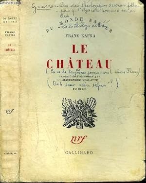 Image du vendeur pour LE CHATEAU mis en vente par Le-Livre