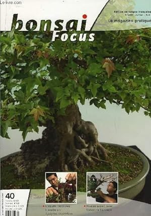Imagen del vendedor de Bonsai Focus N40 : Hotsumi Terakawa travaille un Syzigium buxifolium. Niveau expert avec Salvatore Liporace. a la venta por Le-Livre