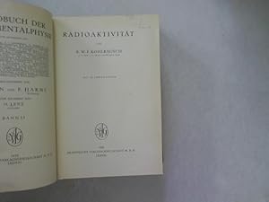 Seller image for Radioaktivitt. Bd. 15. Handbuch der Experimentalphysik. for sale by Antiquariat Bookfarm