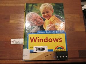 Bild des Verkufers fr Windows : Windows 98 bis Windows XP. Leichter Einstieg fr Senioren zum Verkauf von Antiquariat im Kaiserviertel | Wimbauer Buchversand