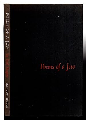 Seller image for POEMS OF A JEW. for sale by Bookfever, IOBA  (Volk & Iiams)