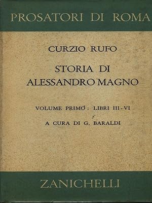 Storia di Alessandro Magno - volume 1 : libri III-VI