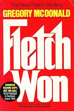 Seller image for FLETCH WON. for sale by Bookfever, IOBA  (Volk & Iiams)
