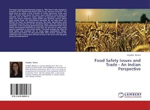 Image du vendeur pour Food Safety Issues and Trade - An Indian Perspective mis en vente par AHA-BUCH GmbH