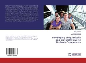Seller image for Developing Linguistically and Culturally Diverse Students Competence for sale by AHA-BUCH GmbH