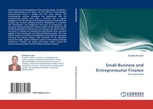 Seller image for Small Business and Entrepreneurial Finance : Text and Cases for sale by AHA-BUCH GmbH