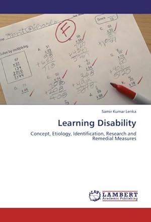 Seller image for Learning Disability : Concept, Etiology, Identification, Research and Remedial Measures for sale by AHA-BUCH GmbH