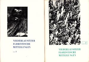 Seller image for Niederlausitzer floristische Mitteilungen, Heft 1, 1965 UND Heft 2, 1966. Herausgeber: Floristischer Arbeitskreis der Niederlausitz im Deutschen Kulturbund Wilhelm-Pieck-Stadt Guben. Aus dem Inhalt: H.D. Krausch - Myrica gale im Kreis Luckau / E. Jger: Wolffia arrhiza bei Hartmannsdorf Kreis Lbben / H. Illig, J. Illig und A. Jahn: Interessante Pflanzenfunde 1960 bis 1964 u.a. / Heft 2: Krausch: Die schsischen Staatsforsten in der Niederlausitz im Jahre 1765 / dto. Volkstmliche Pflanzennamen in der Niederlausitz / Illig, H.: Brlappe im Kreis Luckau u.a. for sale by Antiquariat Carl Wegner