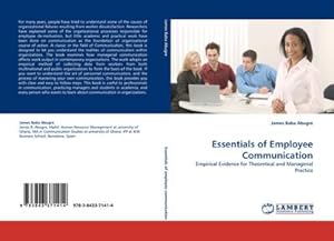 Seller image for Essentials of Employee Communication : Empirical Evidence for Theoretical and Managerial Practice for sale by AHA-BUCH GmbH