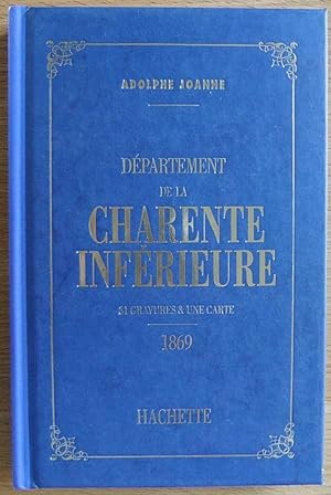 Géographie de la France Département de la Charente Inférieure 1869