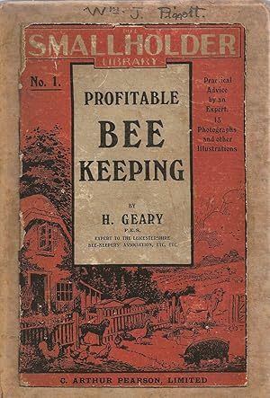 Bild des Verkufers fr Profitable Bee-Keeping for Small-holders and others. The Smallholder Library No. 1. zum Verkauf von C. Arden (Bookseller) ABA