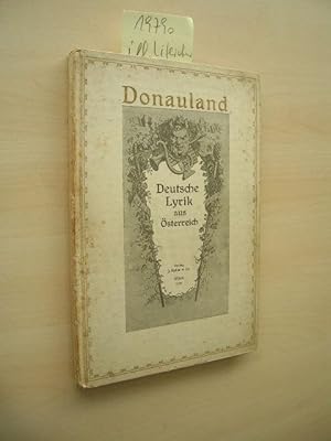 Seller image for Donauland. Deutsche Lyrik aus sterreich. for sale by Klaus Ennsthaler - Mister Book