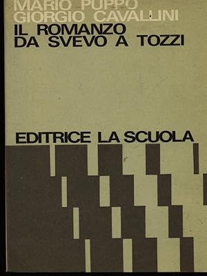 Bild des Verkufers fr Il romanzo da Svevo a Tozzi zum Verkauf von Librodifaccia