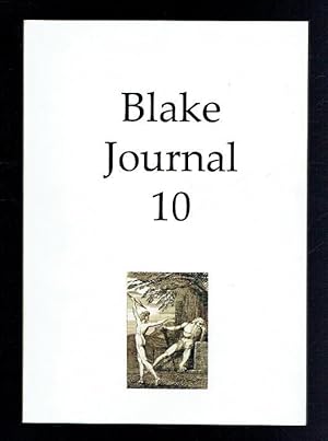 Seller image for The Blake Journal 10 for sale by Sonnets And Symphonies
