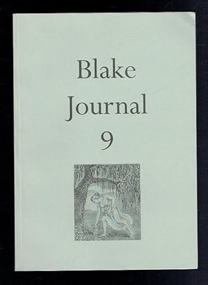 Seller image for The Blake Journal 9 for sale by Sonnets And Symphonies