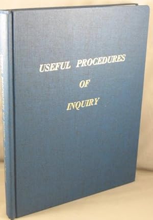 Imagen del vendedor de Useful Procedures of Inquiry. a la venta por Bucks County Bookshop IOBA