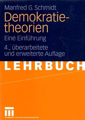 Bild des Verkufers fr Demokratietheorien. Eine Einfhrung. zum Verkauf von Versandantiquariat Boller