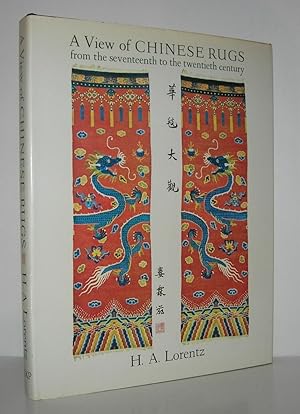 Image du vendeur pour VIEW OF CHINESE RUGS mis en vente par Evolving Lens Bookseller