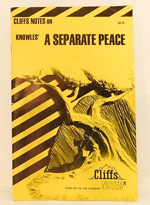 Immagine del venditore per Cliffs Notes on Knowles' A Separate Peace venduto da The Parnassus BookShop