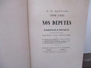 Gnalogie - 1898 - 1902 - Nos Dputs - 1898 - 1902 - Nos Dputs - Biographies & Portraits (...