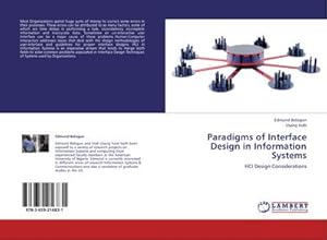 Seller image for Paradigms of Interface Design in Information Systems : HCI Design Considerations for sale by AHA-BUCH GmbH