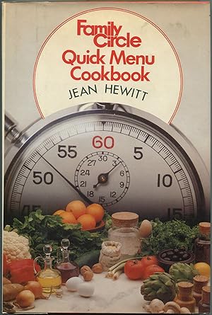 Bild des Verkufers fr Family Circle Quick Menu Cookbook zum Verkauf von Between the Covers-Rare Books, Inc. ABAA