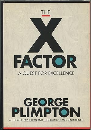 Bild des Verkufers fr The X Factor (The Larger Agenda Series) zum Verkauf von Between the Covers-Rare Books, Inc. ABAA