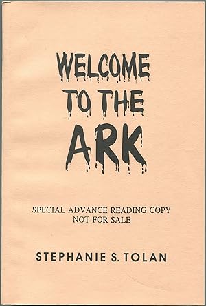 Bild des Verkufers fr Welcome To The Ark zum Verkauf von Between the Covers-Rare Books, Inc. ABAA