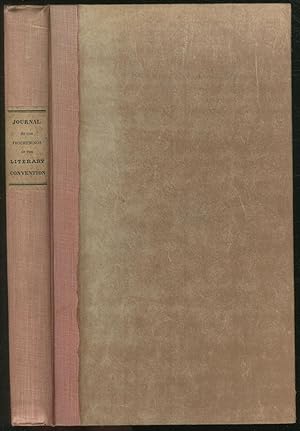 Seller image for Journal of the Proceedings of A Convention of Literary and Scientific Gentlemen, Held in the Common Council Chamber of the City of New York, October, 1830 for sale by Between the Covers-Rare Books, Inc. ABAA