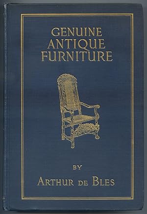 Bild des Verkufers fr Genuine Antique Furniture zum Verkauf von Between the Covers-Rare Books, Inc. ABAA