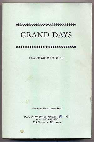 Seller image for Grand Days for sale by Between the Covers-Rare Books, Inc. ABAA