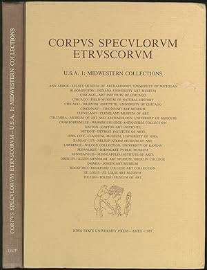 Bild des Verkufers fr Corpvs Specvlorvm Etrvscorvm U.S.A. 1: Midwestern Collections zum Verkauf von Between the Covers-Rare Books, Inc. ABAA