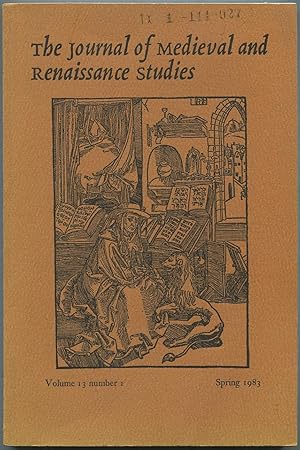 Image du vendeur pour The Journal of Medieval and Renaissance Studies: Volume 13, Number 1, Spring 1983 mis en vente par Between the Covers-Rare Books, Inc. ABAA