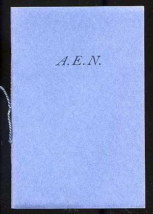 Seller image for Remarks Made by E. Swift Newton On the Occasion of His Presentation of the Personal Library Of His Father A. Edward Newton to the Free Library of Philadelphia: 8 November 1954 for sale by Between the Covers-Rare Books, Inc. ABAA