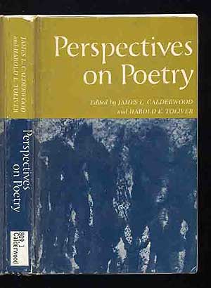 Bild des Verkufers fr Perspectives on Poetry zum Verkauf von Between the Covers-Rare Books, Inc. ABAA