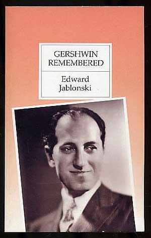 Bild des Verkufers fr Gershwin Remembered zum Verkauf von Between the Covers-Rare Books, Inc. ABAA