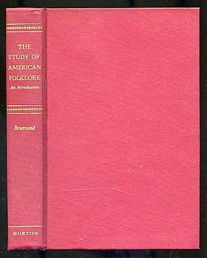 Image du vendeur pour The Study of American Folklore mis en vente par Between the Covers-Rare Books, Inc. ABAA