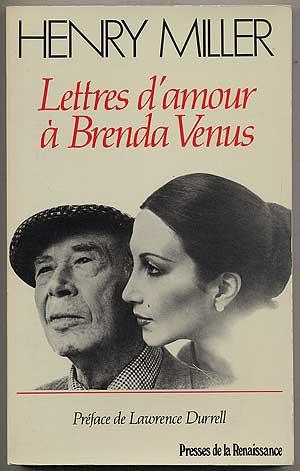 Seller image for Lettres d'amour  Brenda Venus for sale by Between the Covers-Rare Books, Inc. ABAA